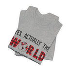World Revolves Around My Dogs T-Shirt | Dog Lover Gift