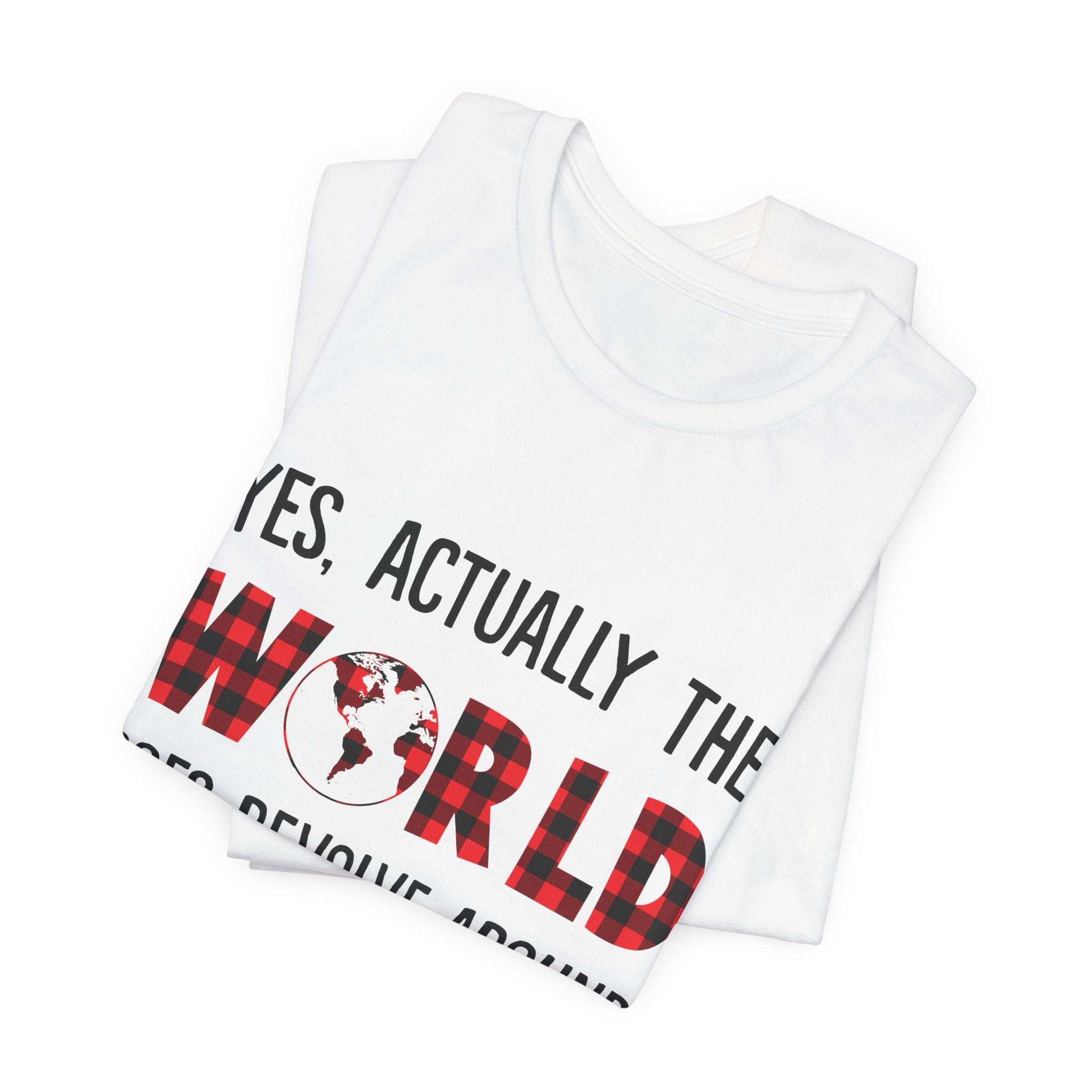 World Revolves Around My Dogs T-Shirt | Dog Lover Gift