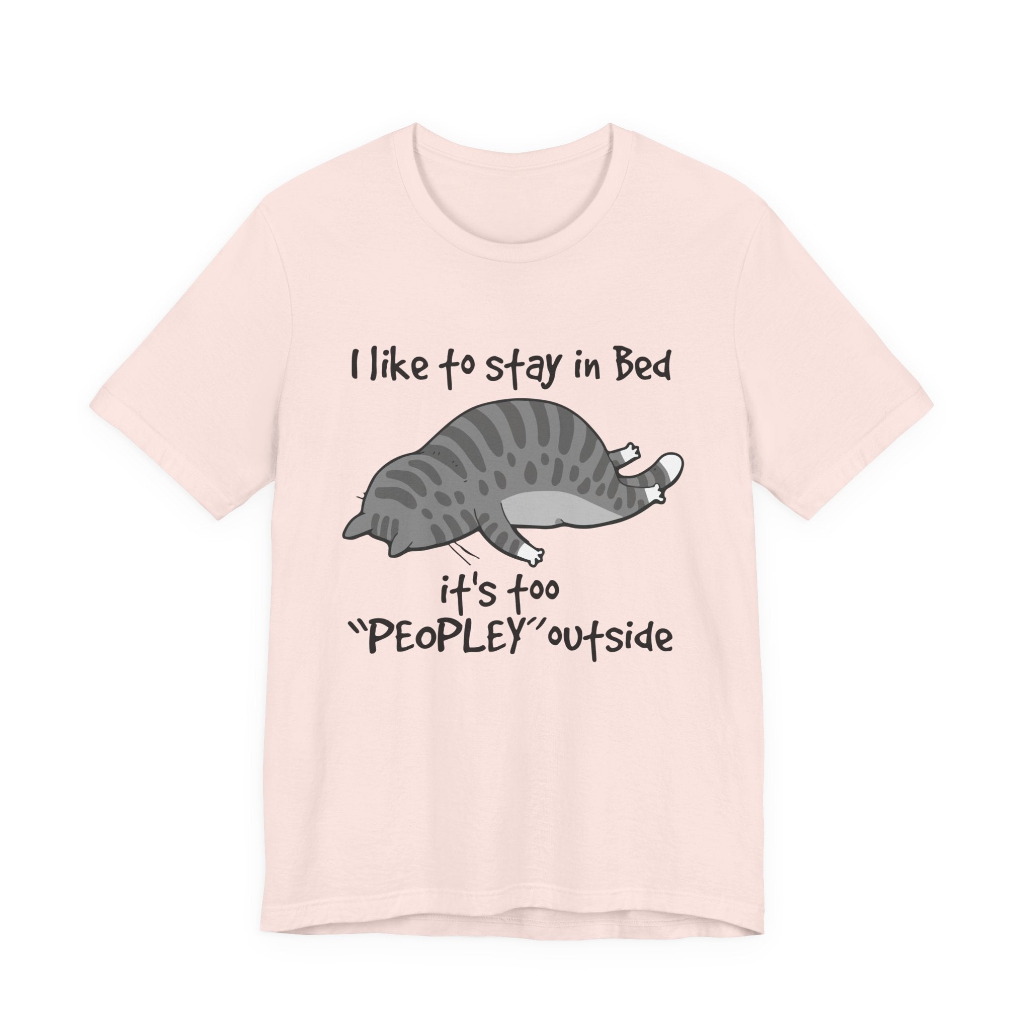 Too "PEOPLEY" Outside T-Shirt | Introvert Cat Lover Gift