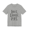 Love Laugh Cats T-Shirt | Cat Lover Gift