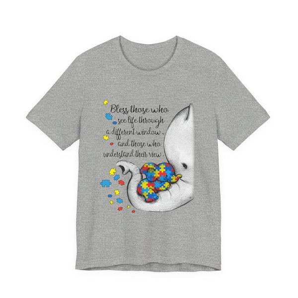 Bless Those Who See Life Differently T-Shirt | Autism Support Gift