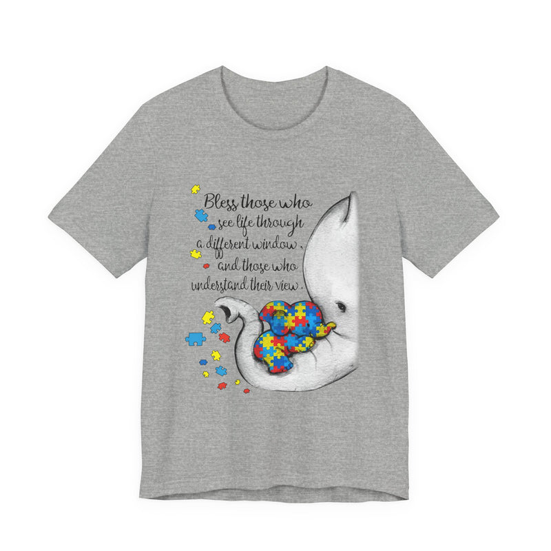 Bless Those Who See Life Differently T-Shirt | Autism Support Gift