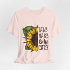 Sunflower TAIS NAPS & CAIS Tee | Cat Lover Gift