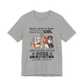 Once Upon A Time Girl Loved Dogs T-Shirt | Dog Mom Gift