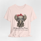 Elephants Mom The Legend T-Shirt | Elephant Lover Gift for Women