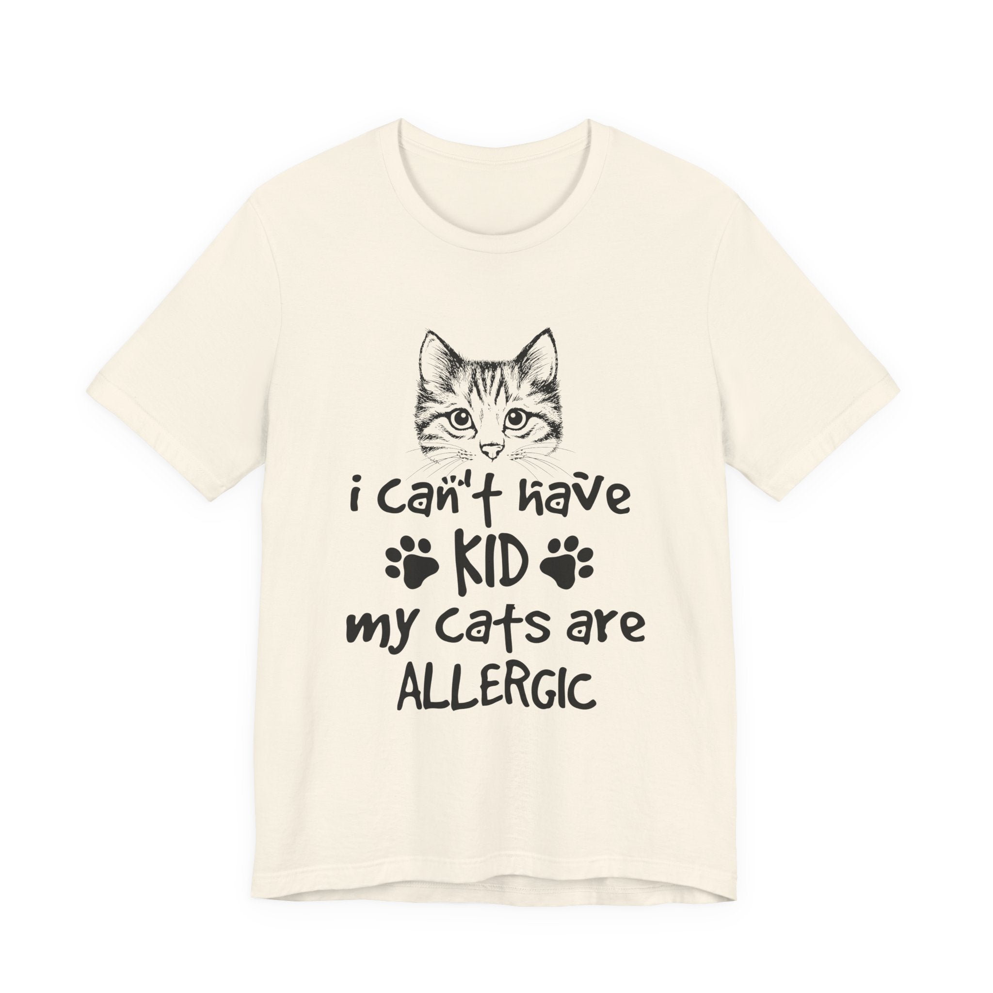 My Cats Are ALLERGIC T-Shirt | Funny Cat Lover Gift