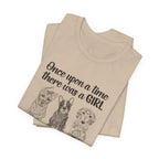 Girl Loved Dogs & Tattoos T-Shirt | Dog Lover Gift for Her