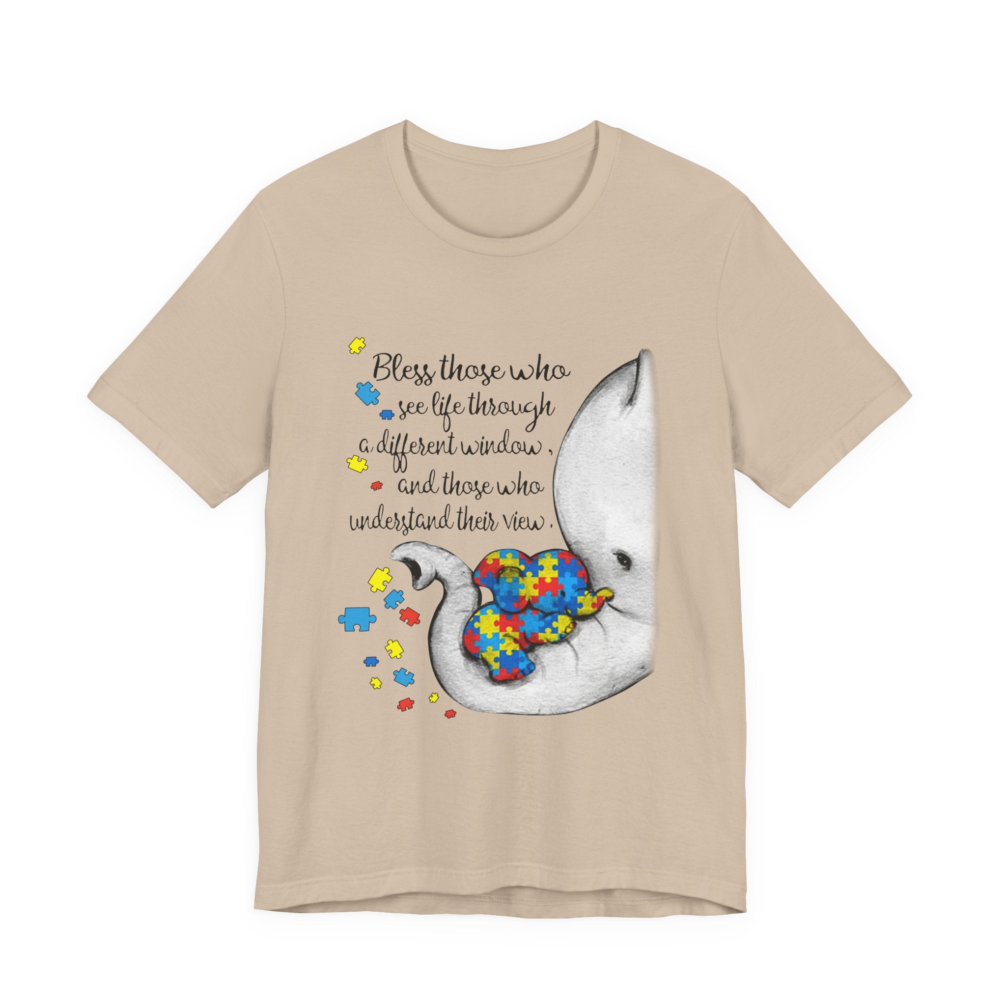 Bless Those Who See Life Differently T-Shirt | Autism Support Gift