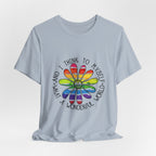 What A Wonderful World T-Shirt | Hippie Peace Lover Gift