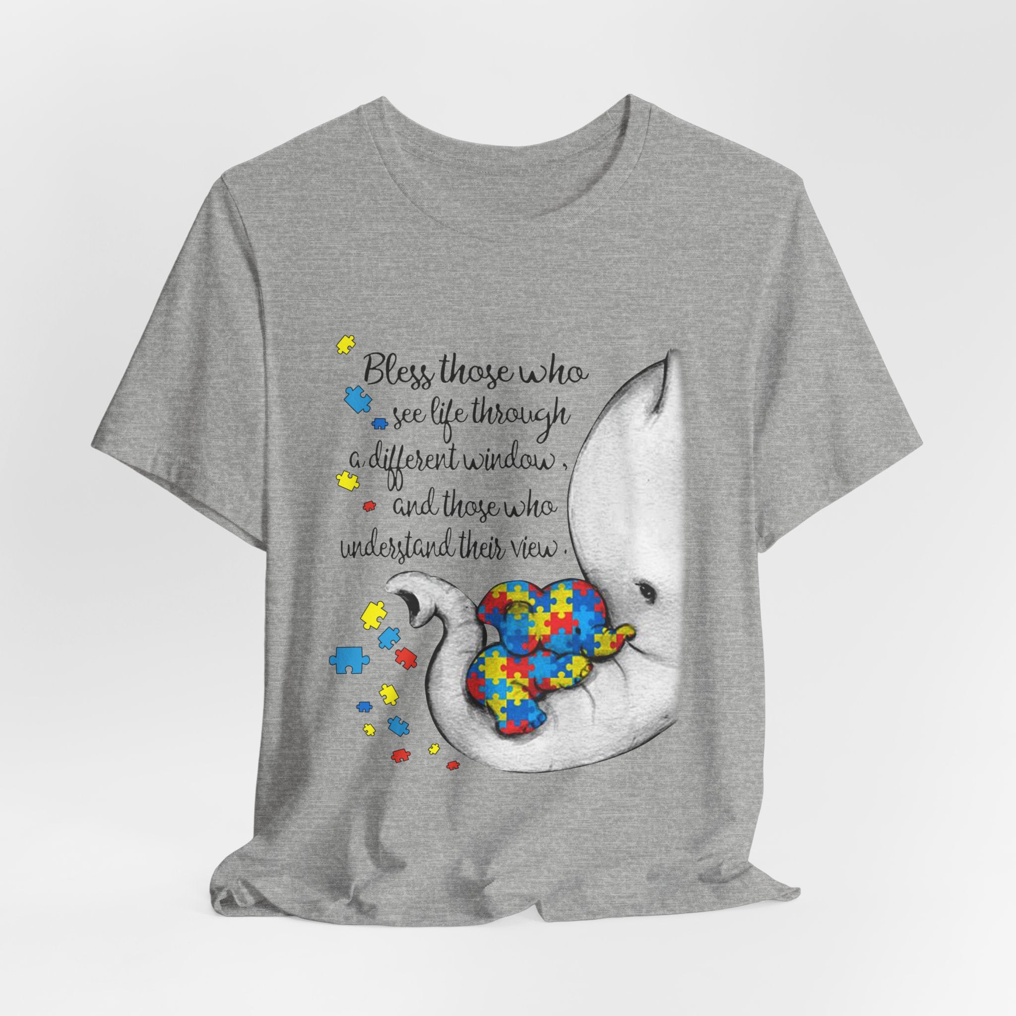 Bless Those Who See Life Differently T-Shirt | Autism Support Gift