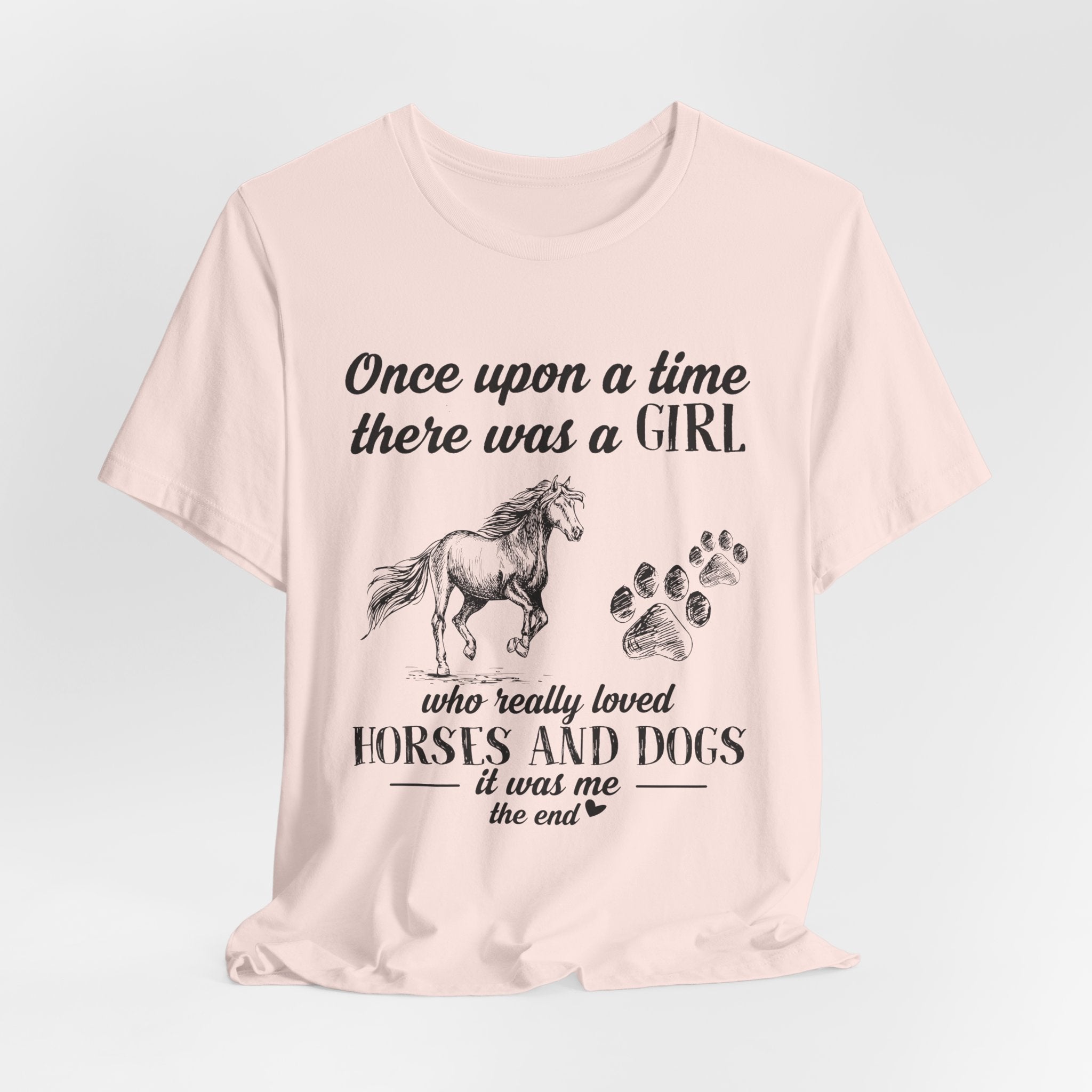 Once Upon A Time Loved Dogs T-Shirt | Dog Lover Gift