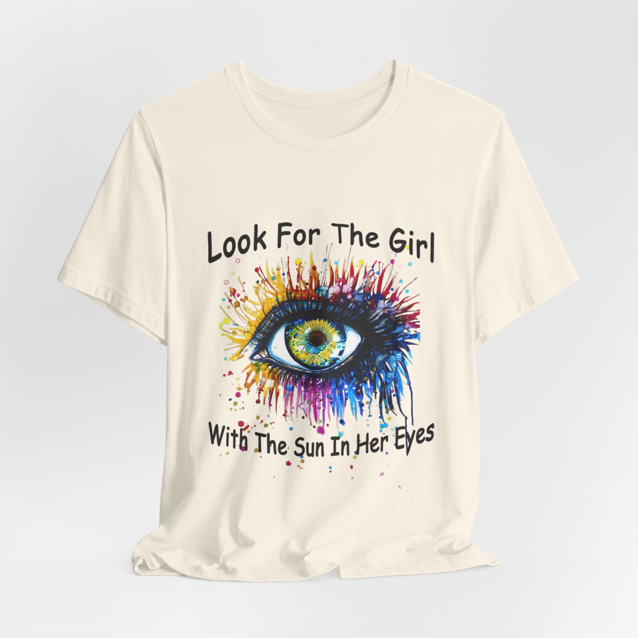Sun In Her Eyes T-Shirt | Free Spirit Gift