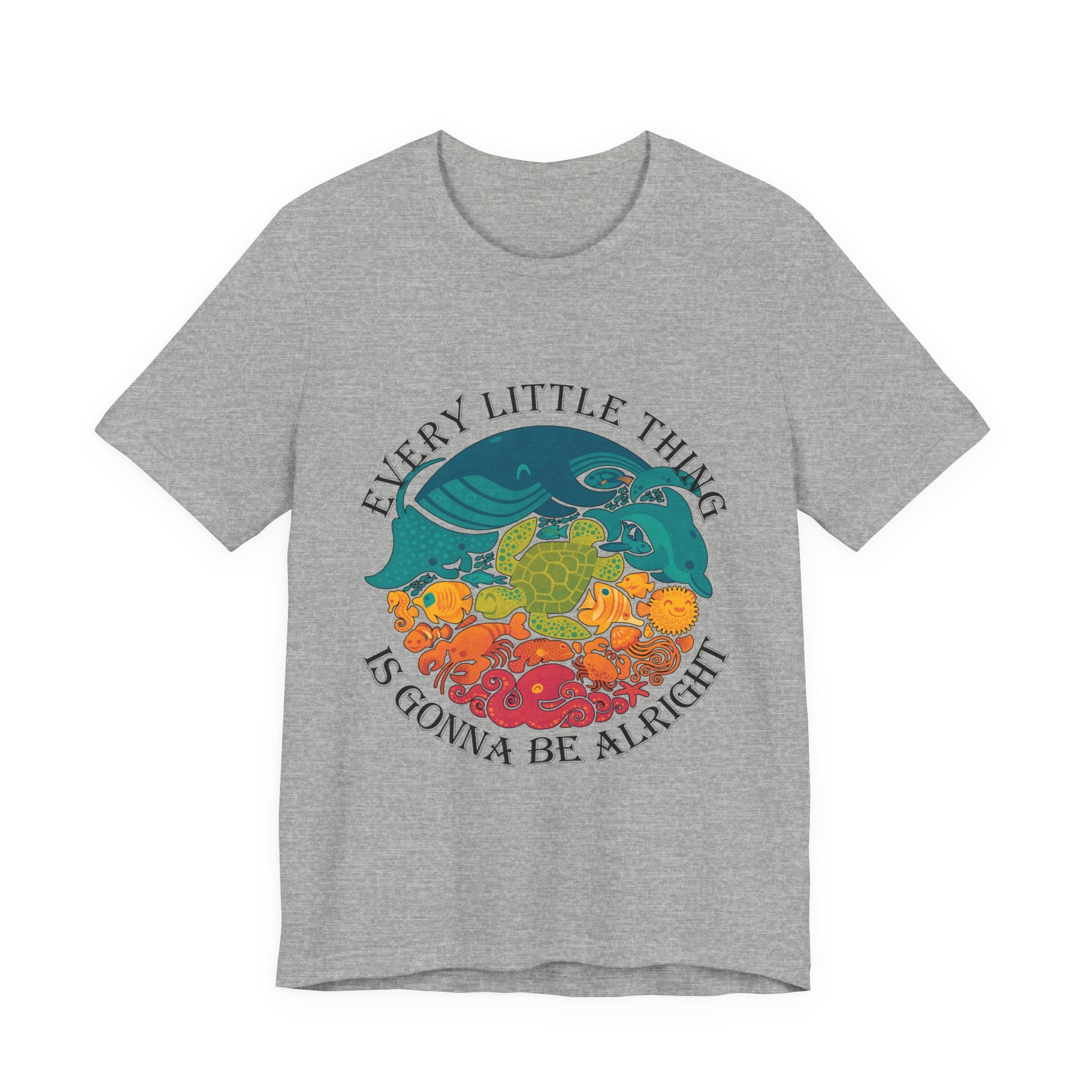 Every Little Thing Is Gonna Be Alright T-Shirt | Peace Lover Gift