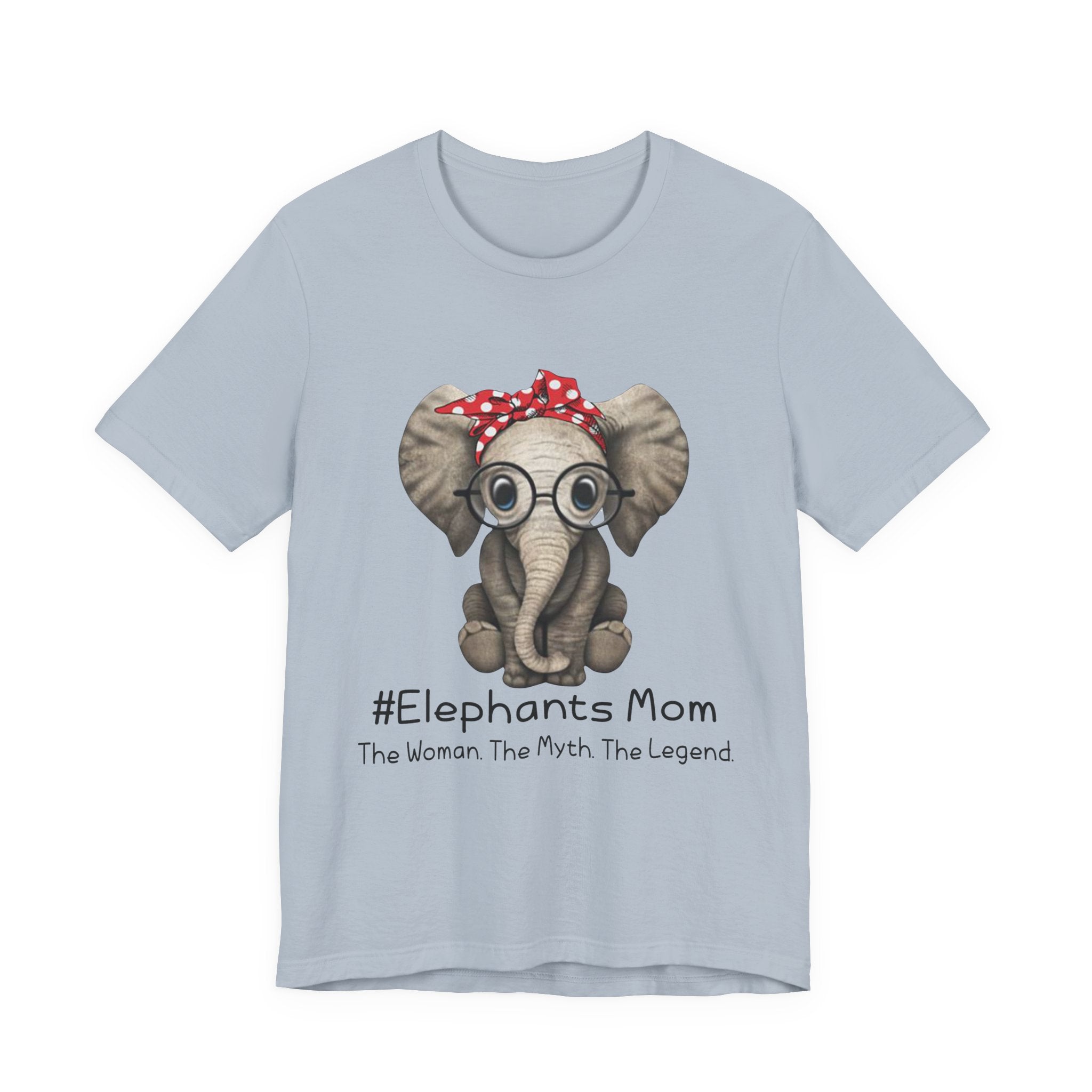 Elephants Mom The Legend T-Shirt | Elephant Lover Gift for Women