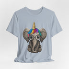 Cute Unicorn Elephant T-Shirt | Elephant Lover Gift