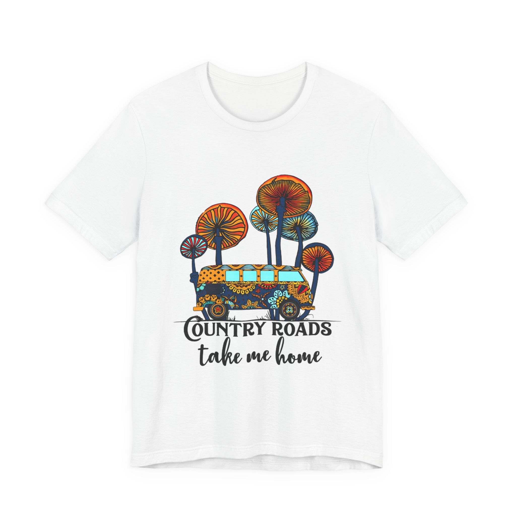 Country Roads Take Me Home T-Shirt | Hippie Soul Gift