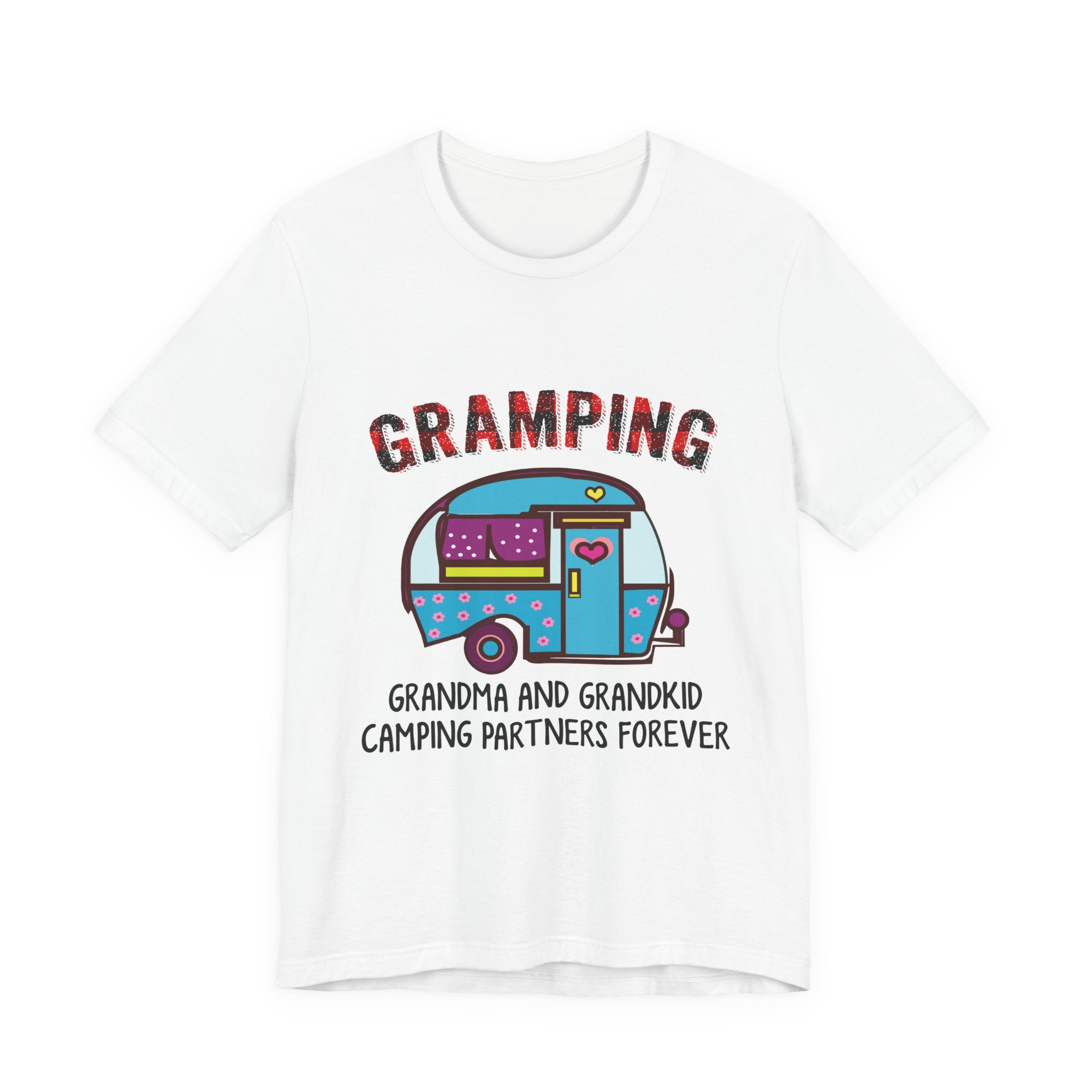 Gramping: Grandma & Grandkid Camping Partners T-Shirt | Family Camper Gift