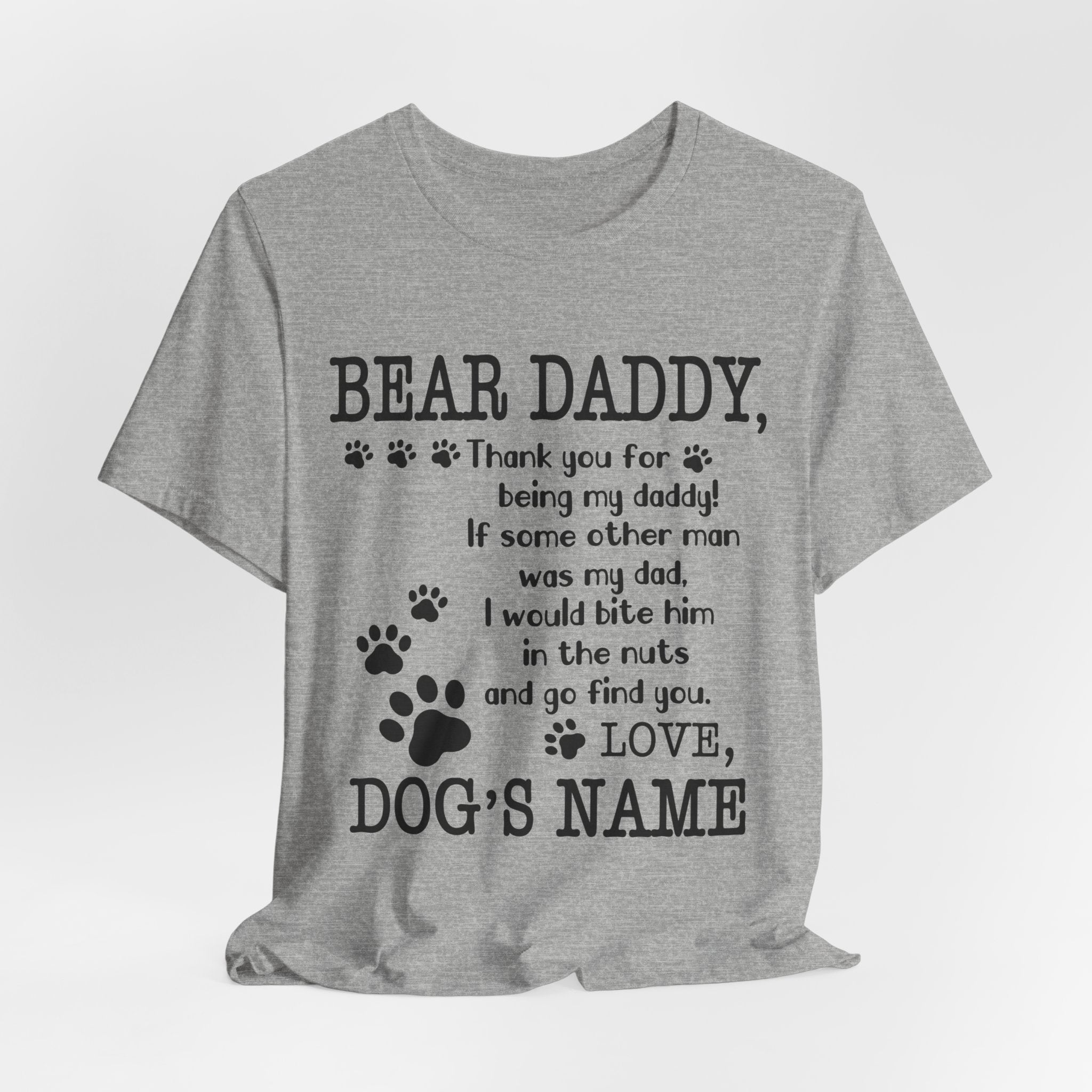 Fueled by Coffee and Dogs T-Shirt | Dog Mom Gift