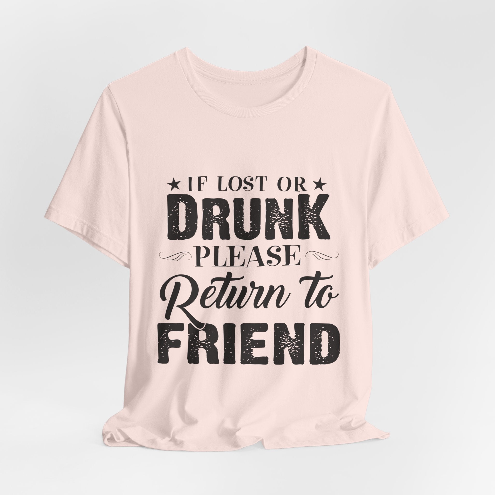 Lost Or Drunk Camping Tee | Campfire Party Gift