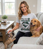 Crazy Dog Mom T-Shirt | Funny Dog Lover Gift for Women