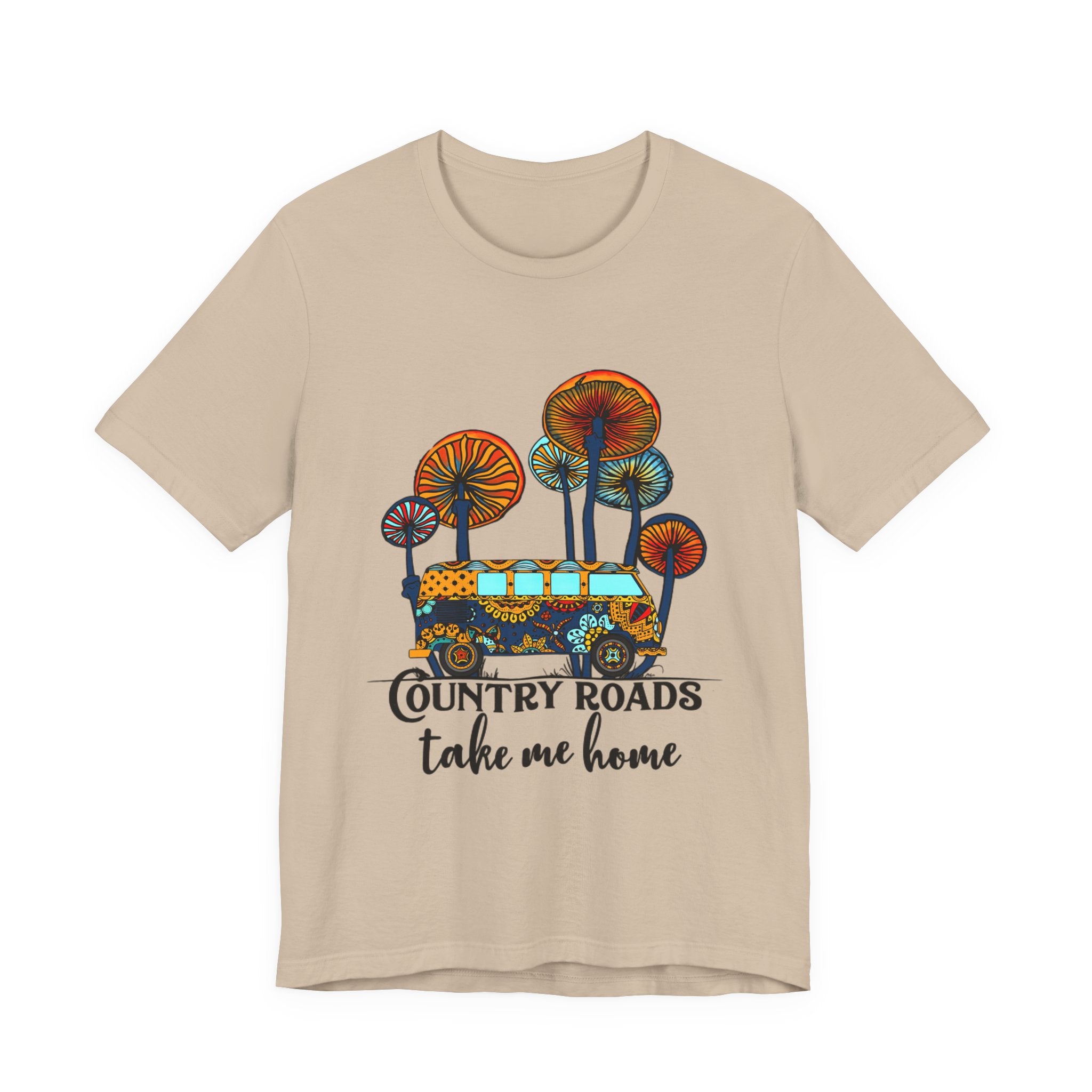 Country Roads Take Me Home T-Shirt | Hippie Soul Gift