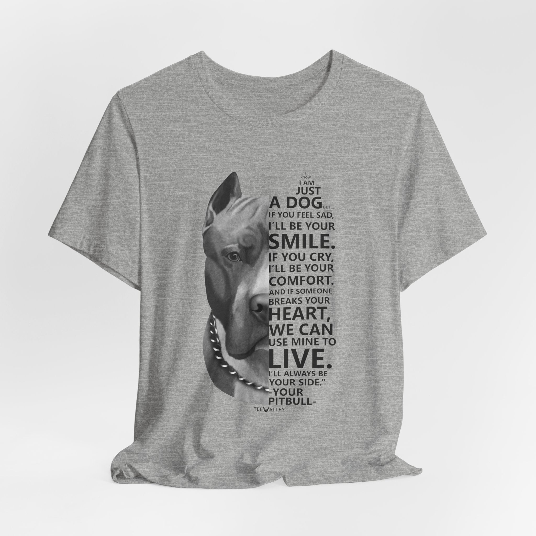 Your Pitbull Always By Your Side T-Shirt | Pitbull Lover Gift