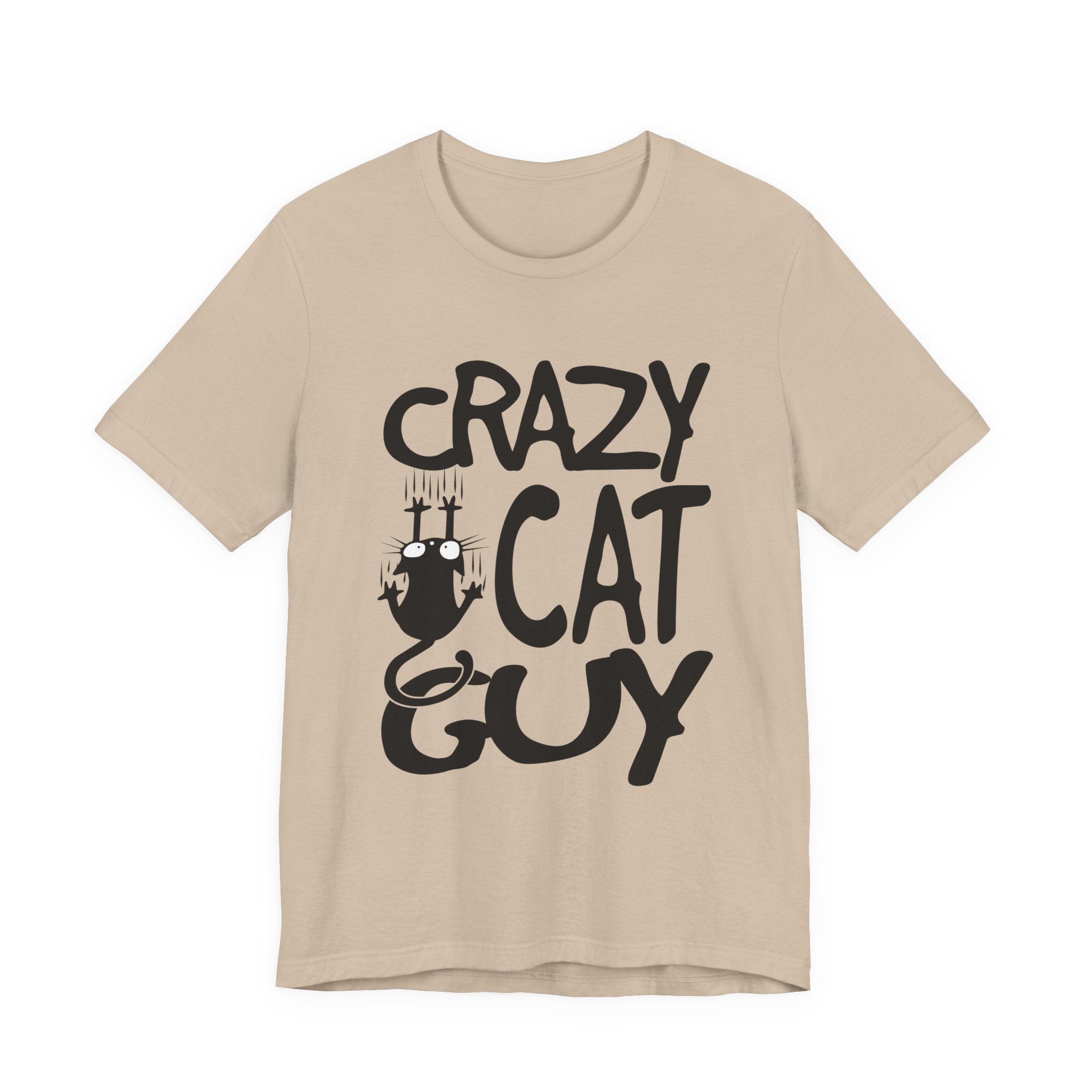 Crazy Cat Guy T-Shirt | Funny Cat Dad Gift