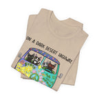 On a Dark Desert Highway Cats T-Shirt | Cat Lover Gift