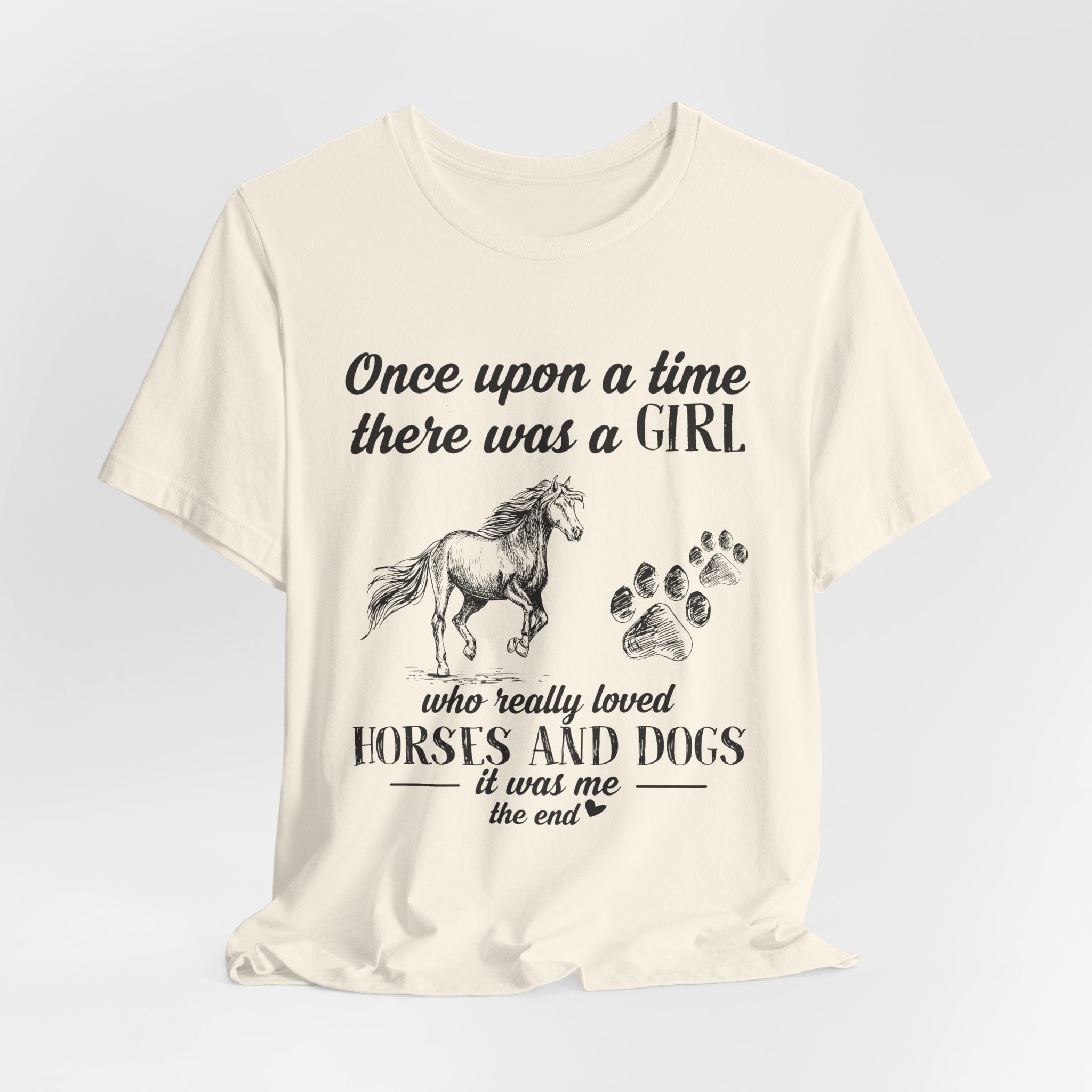 Once Upon A Time Loved Dogs T-Shirt | Dog Lover Gift