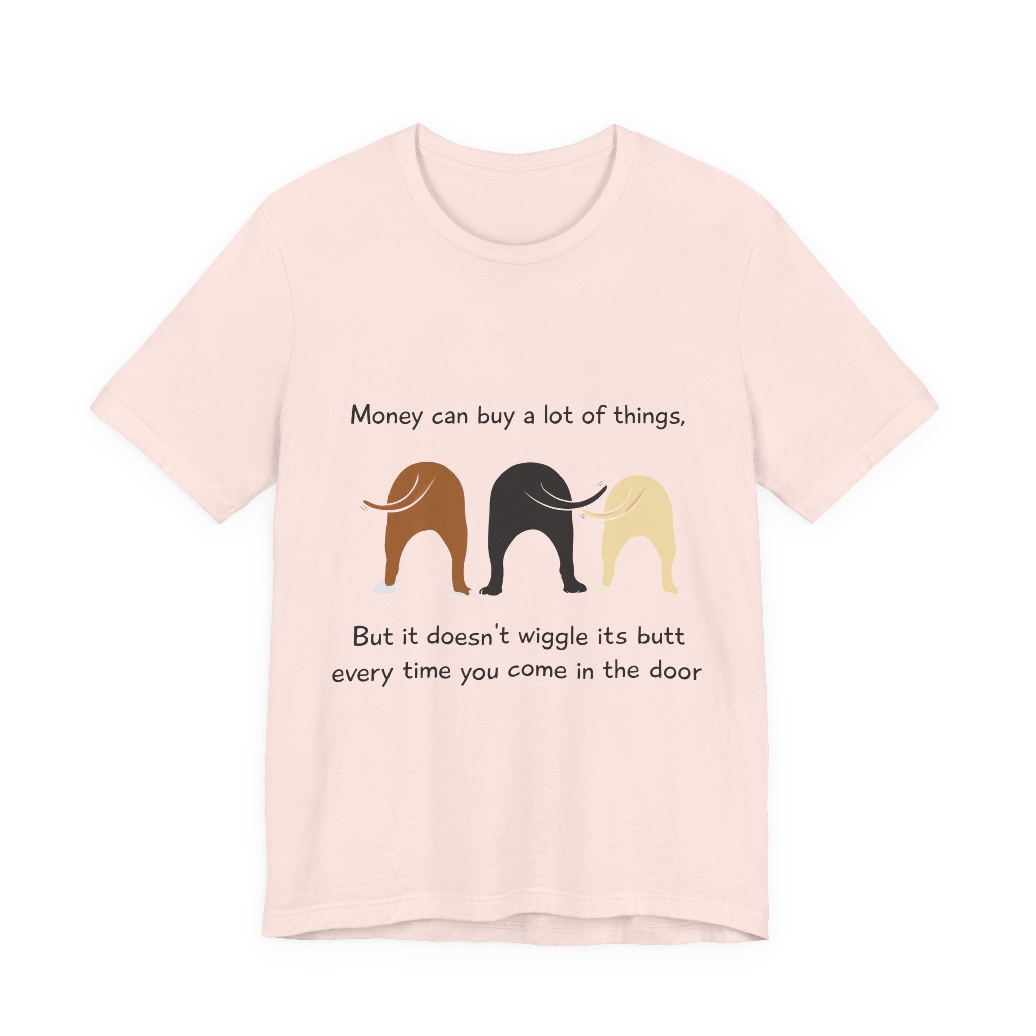 Wiggle Butt Dog Greeting T-Shirt | Dog Lover Gift