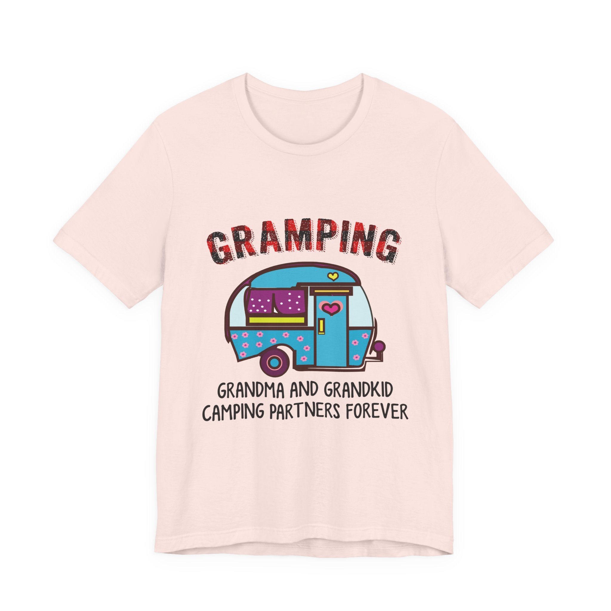 Gramping: Grandma & Grandkid Camping Partners T-Shirt | Family Camper Gift