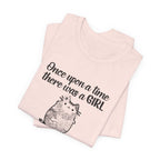 Girl Who Loved Cats & Tattoos T-Shirt | Cat Lover Gift