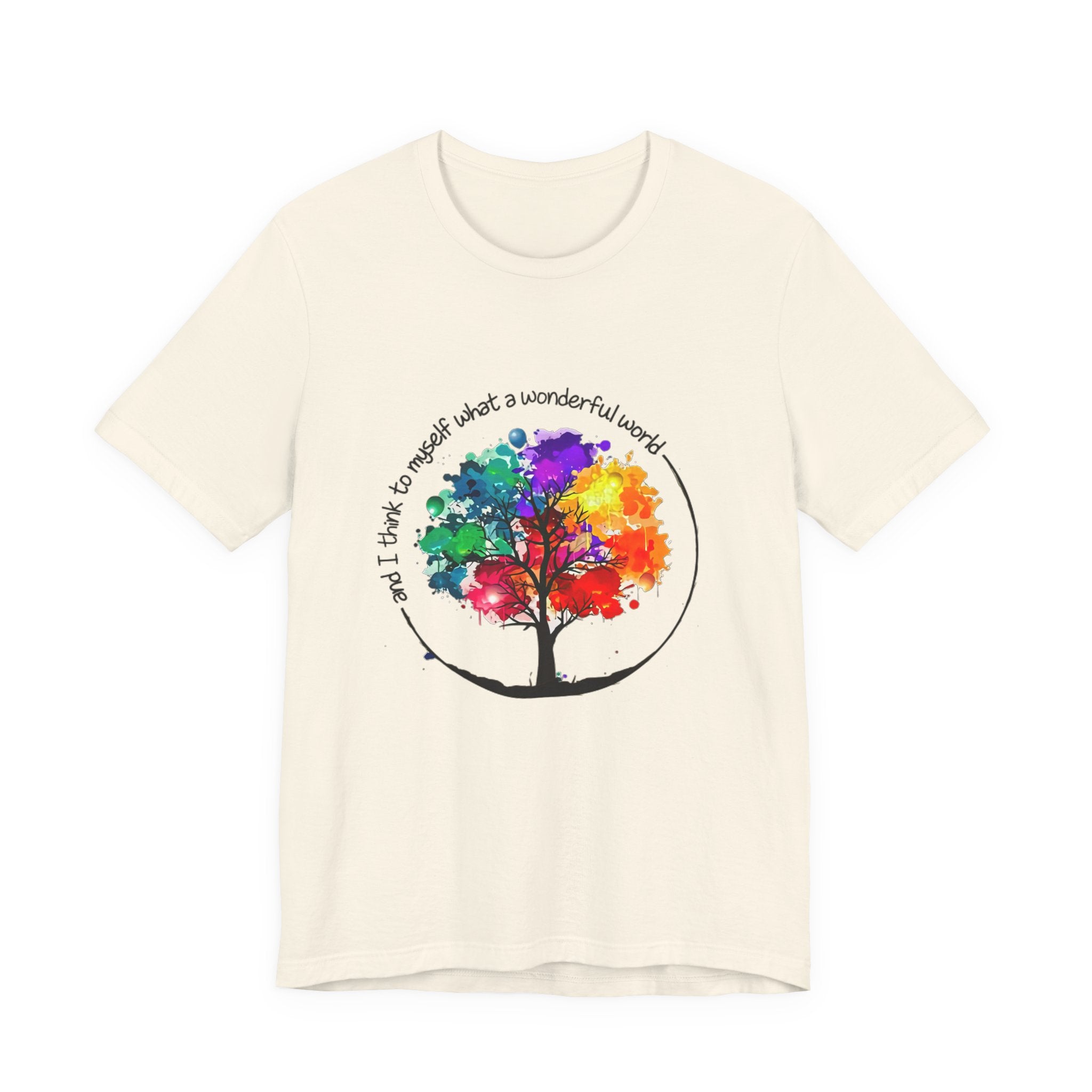 Wonderful World Tree T-Shirt | Hippie Soul Gift