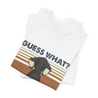 Guess What Wiener Butt T-Shirt | Funny Dachshund Lover Gift