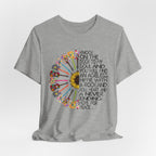 Ageless Hippie Soul Rock & Roll Heart T-Shirt | Peace Lover Gift