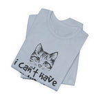 My Cats Are ALLERGIC T-Shirt | Funny Cat Lover Gift