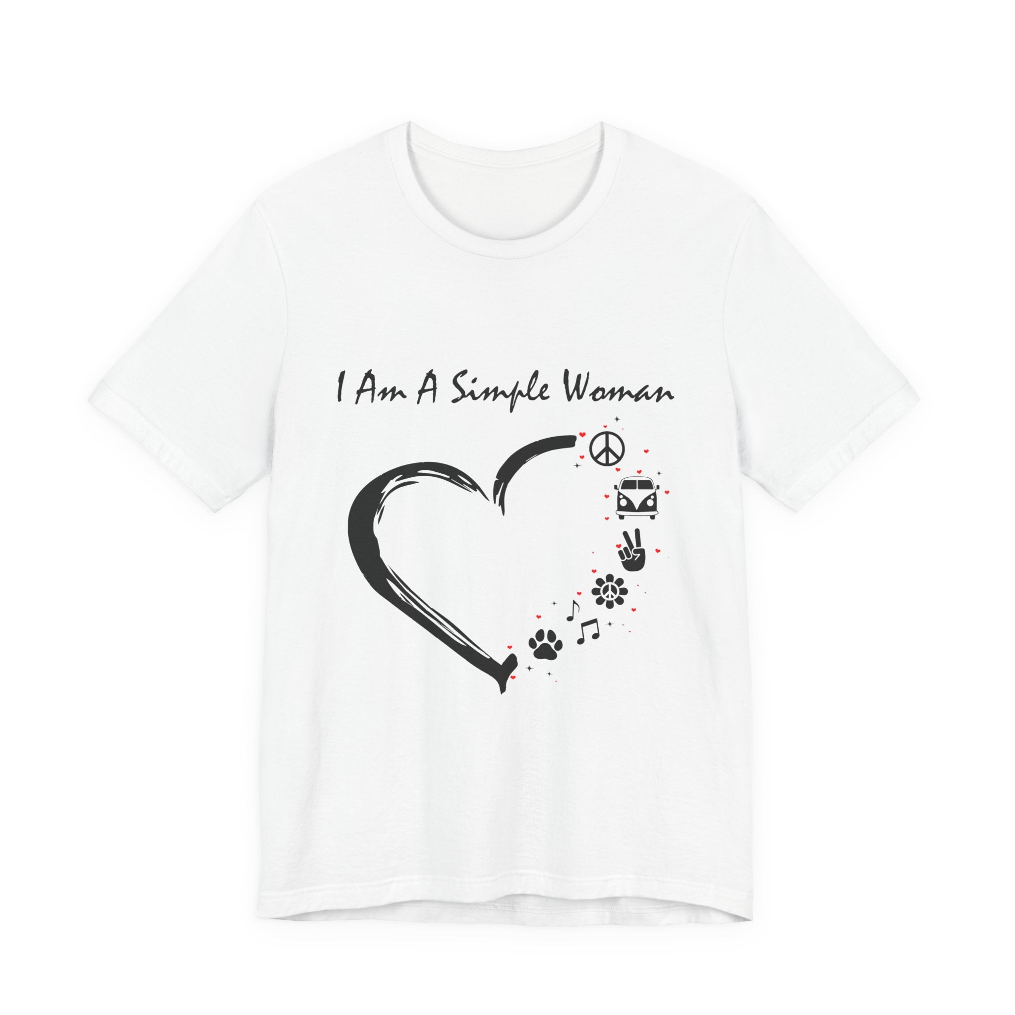 I Am A Simple Woman T-Shirt | Camping Life Gift