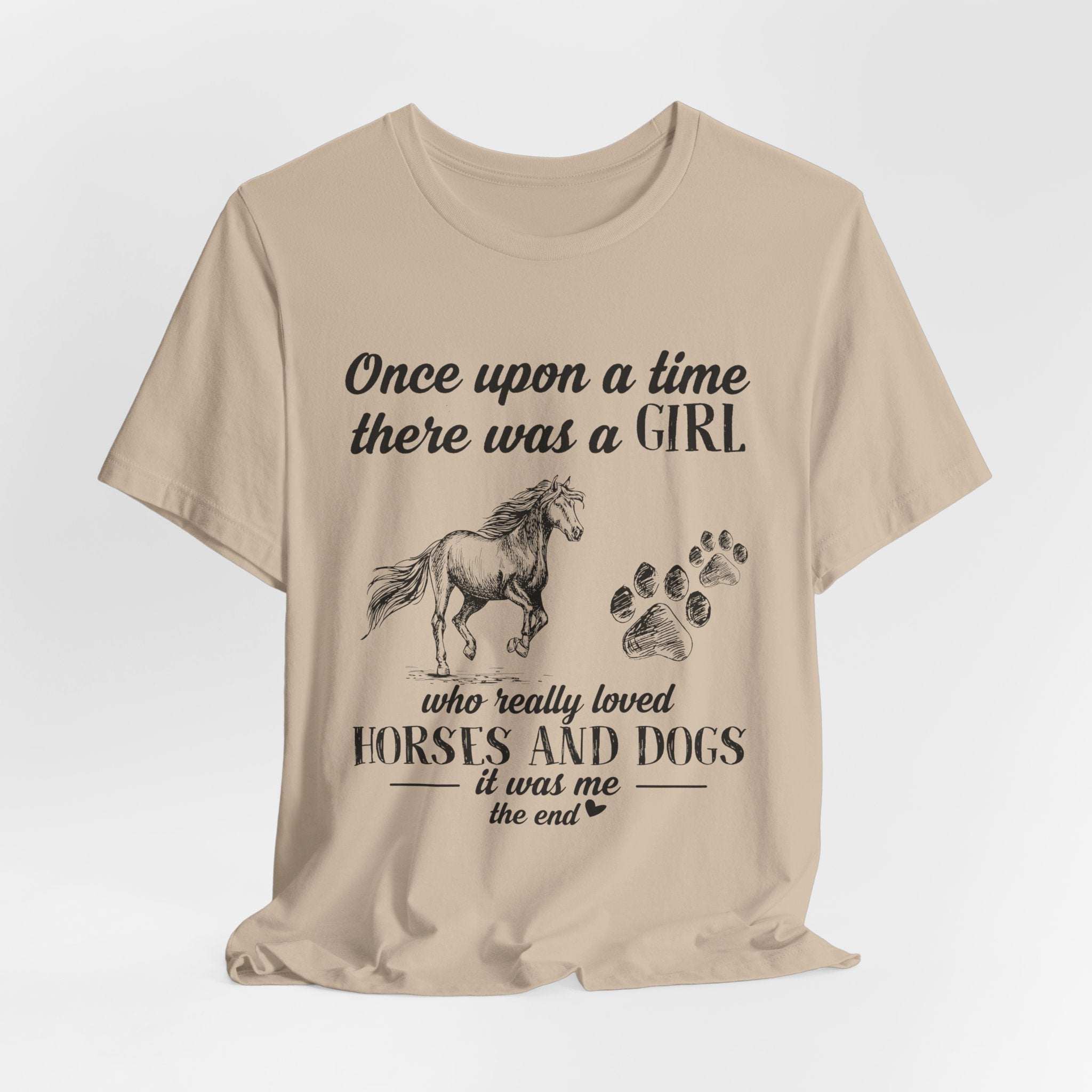 Once Upon A Time Loved Dogs T-Shirt | Dog Lover Gift