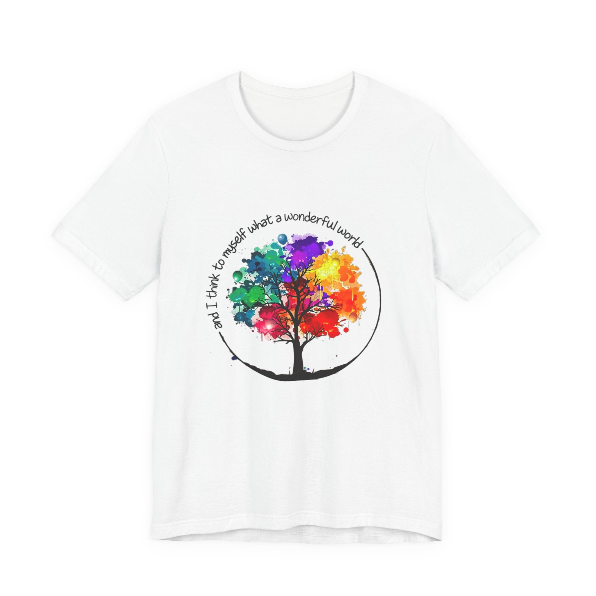 Wonderful World Tree T-Shirt | Hippie Soul Gift