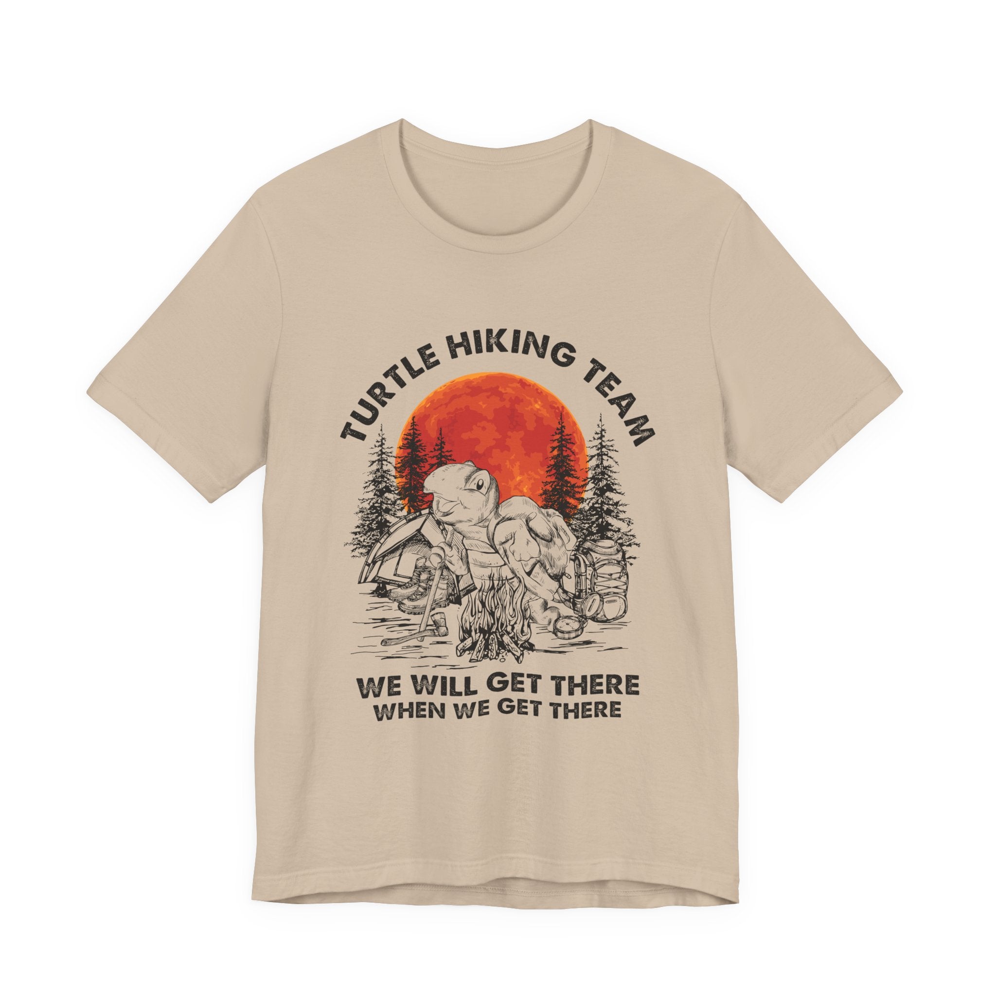 Turtle Hiking Team T-Shirt | Patient Camper Gift