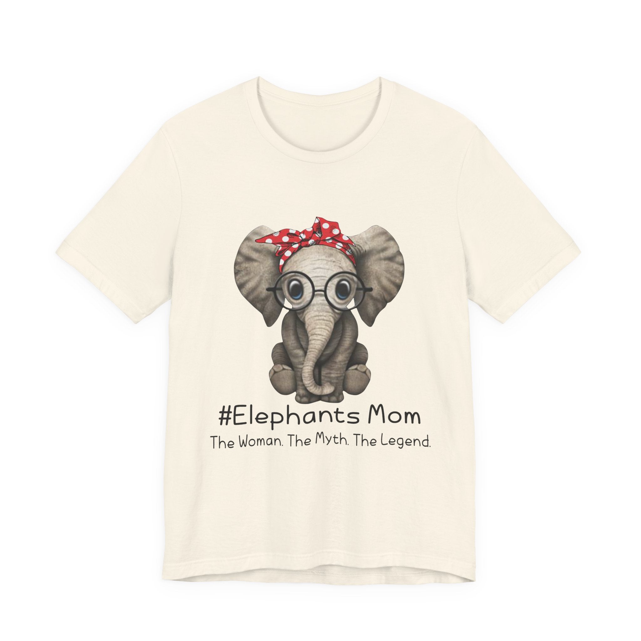 Elephants Mom The Legend T-Shirt | Elephant Lover Gift for Women