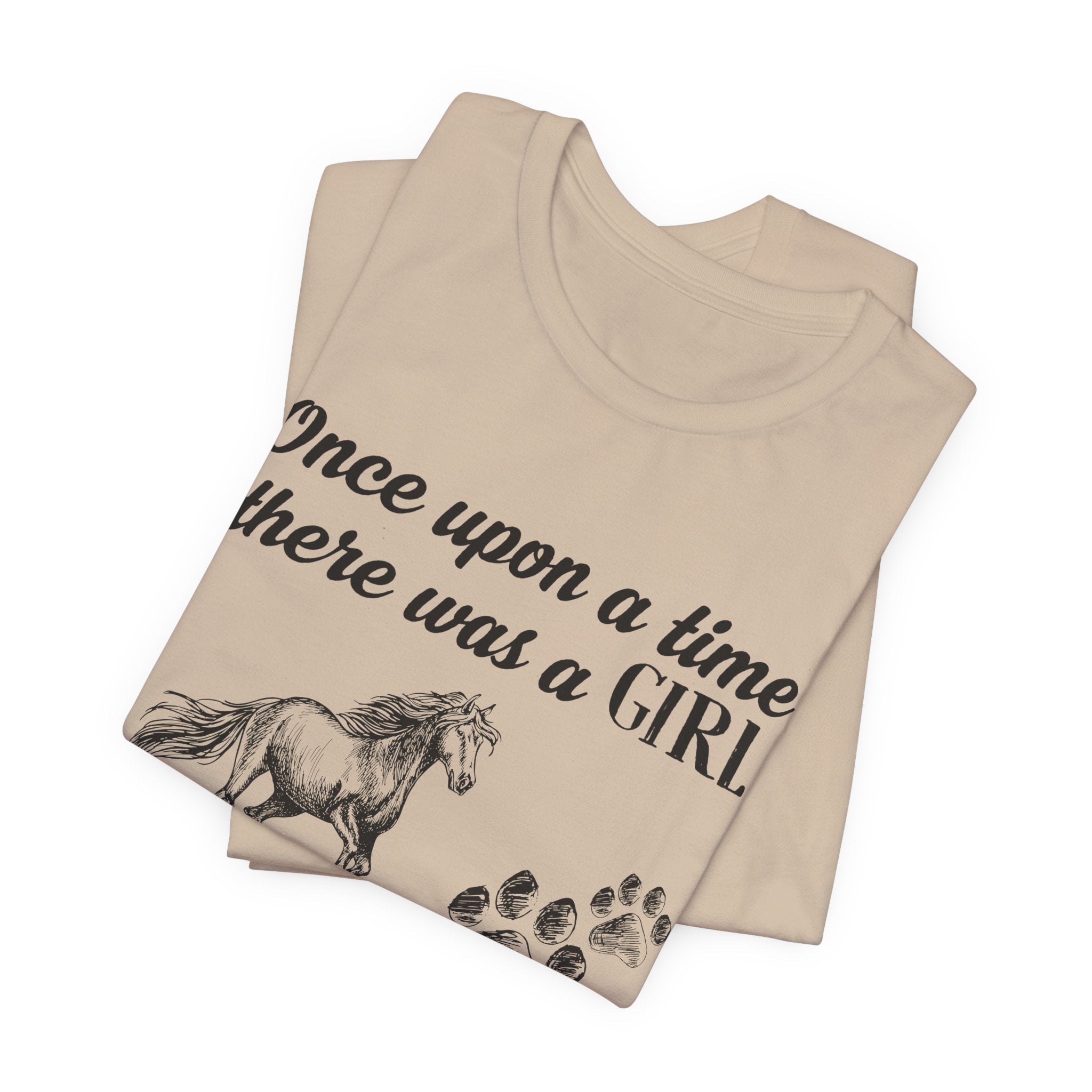 Once Upon A Time Loved Dogs T-Shirt | Dog Lover Gift