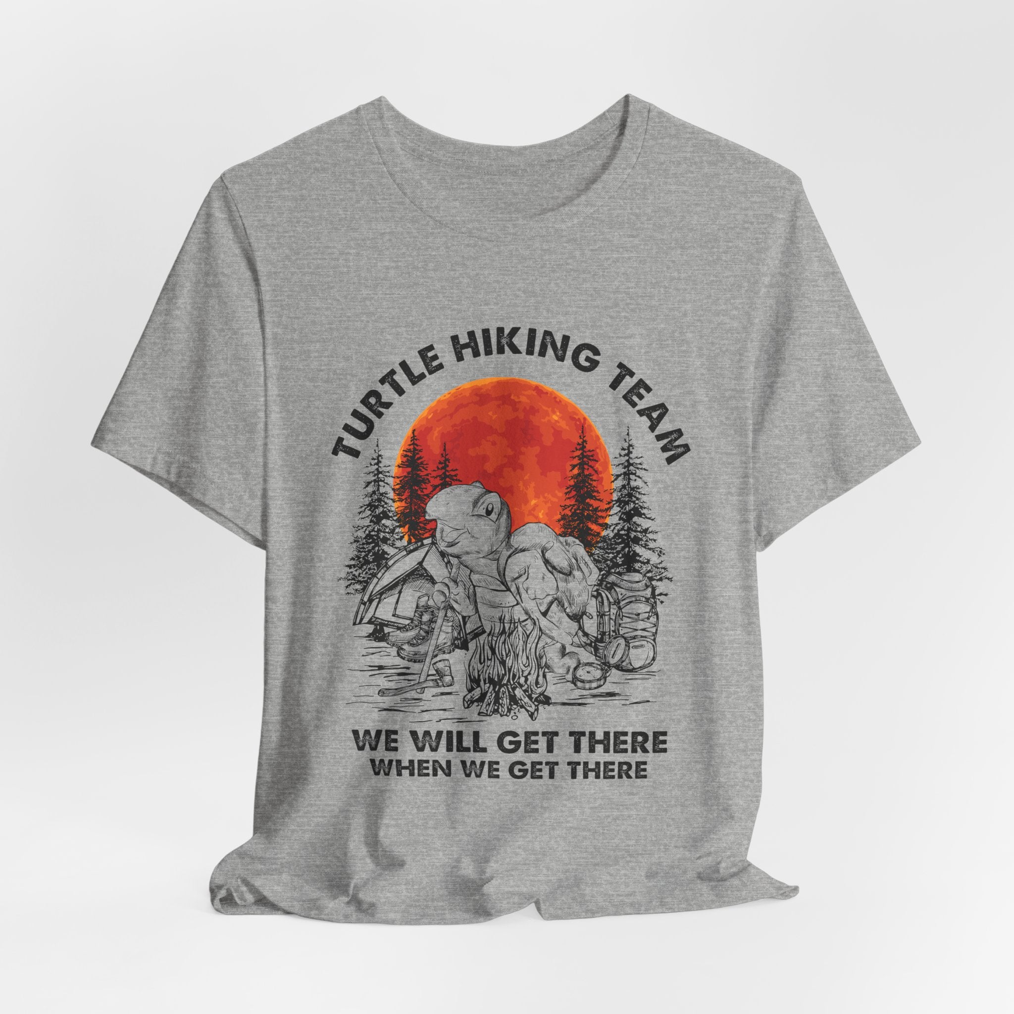 Turtle Hiking Team T-Shirt | Patient Camper Gift