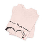 I Am A Simple Woman T-Shirt | Dog Mom Gift