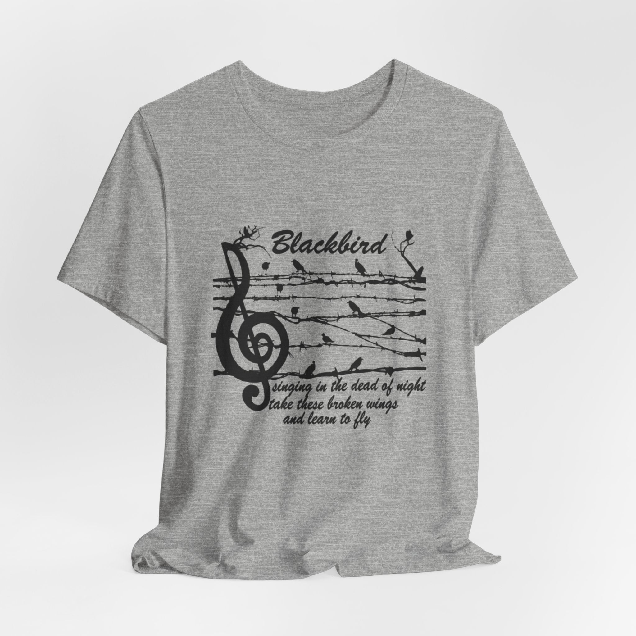 Blackbird Learn to Fly T-Shirt | Free Spirit Gift