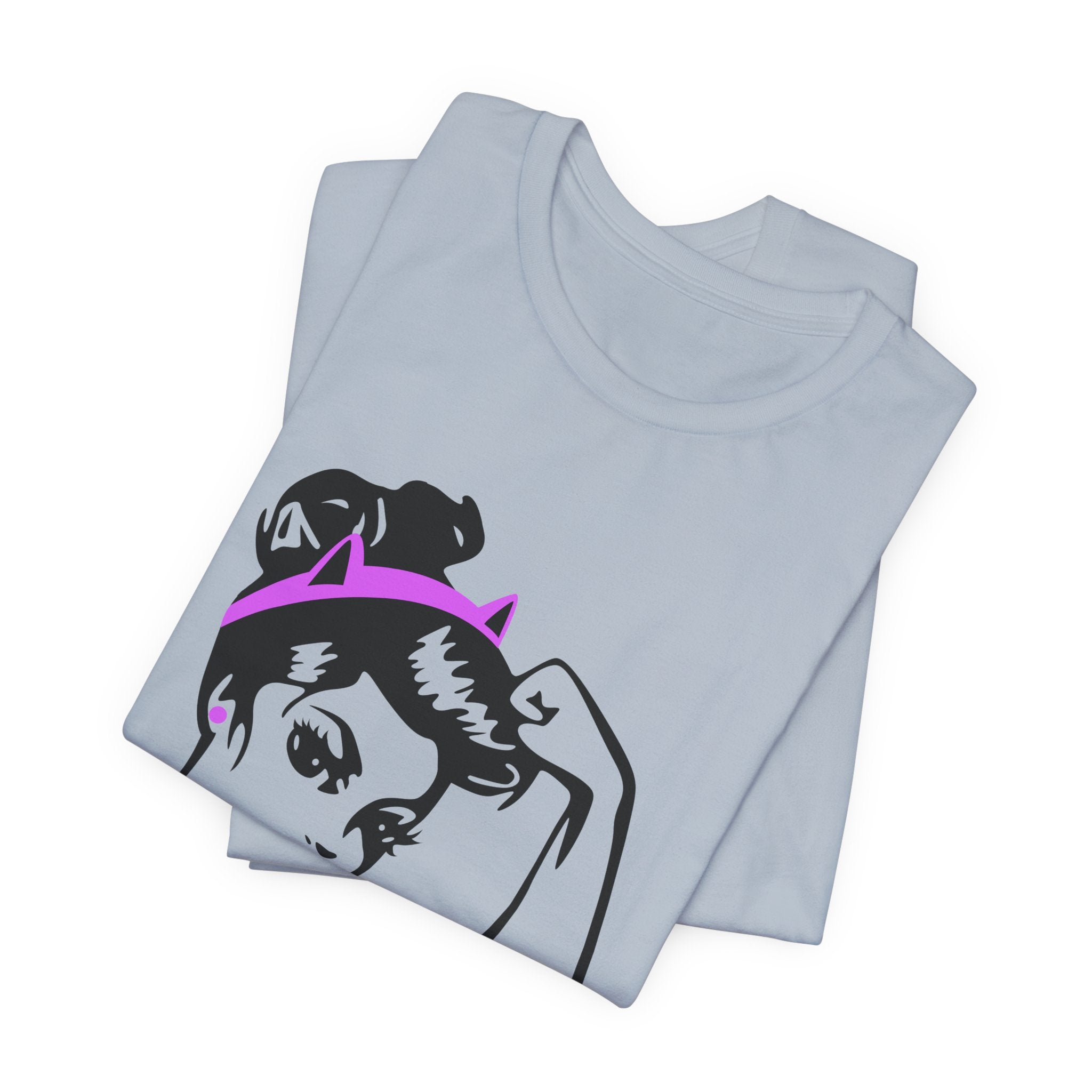 Cat Mom Rosie T-Shirt | Empowered Cat Mom Gift