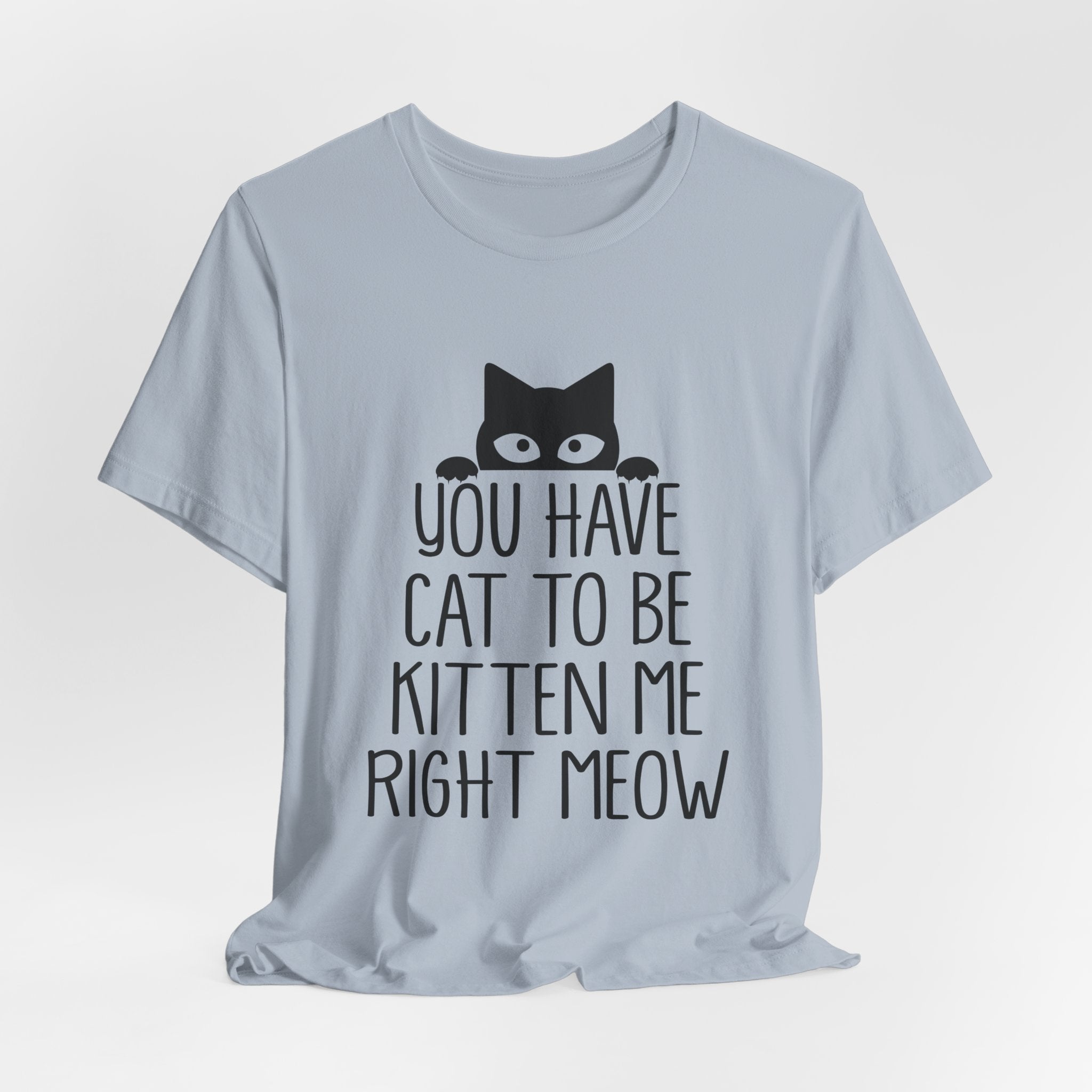You Have Cat To Be Kitten Me Right Meow T-Shirt | Funny Cat Lover Gift