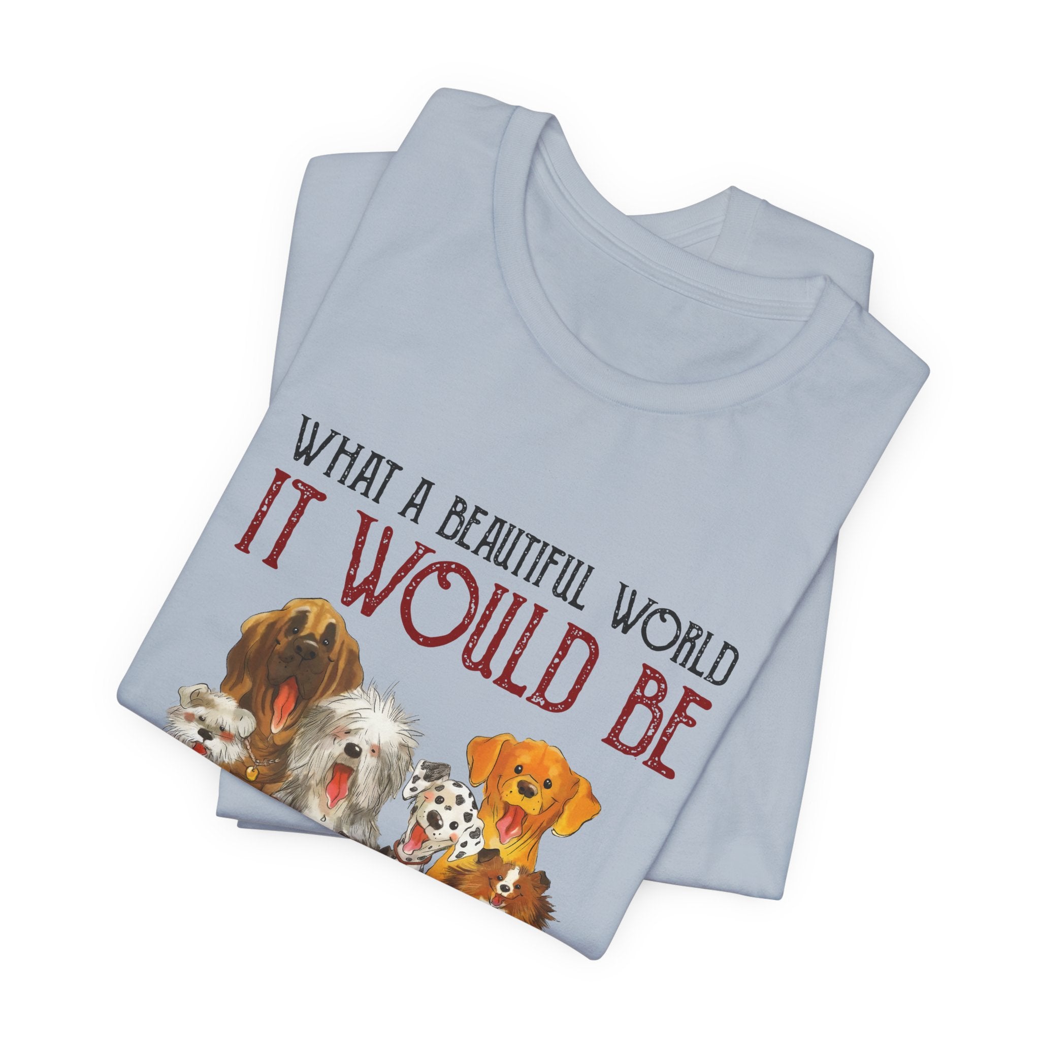 Hearts Like Dogs T-Shirt | Dog Lover Owner Gift