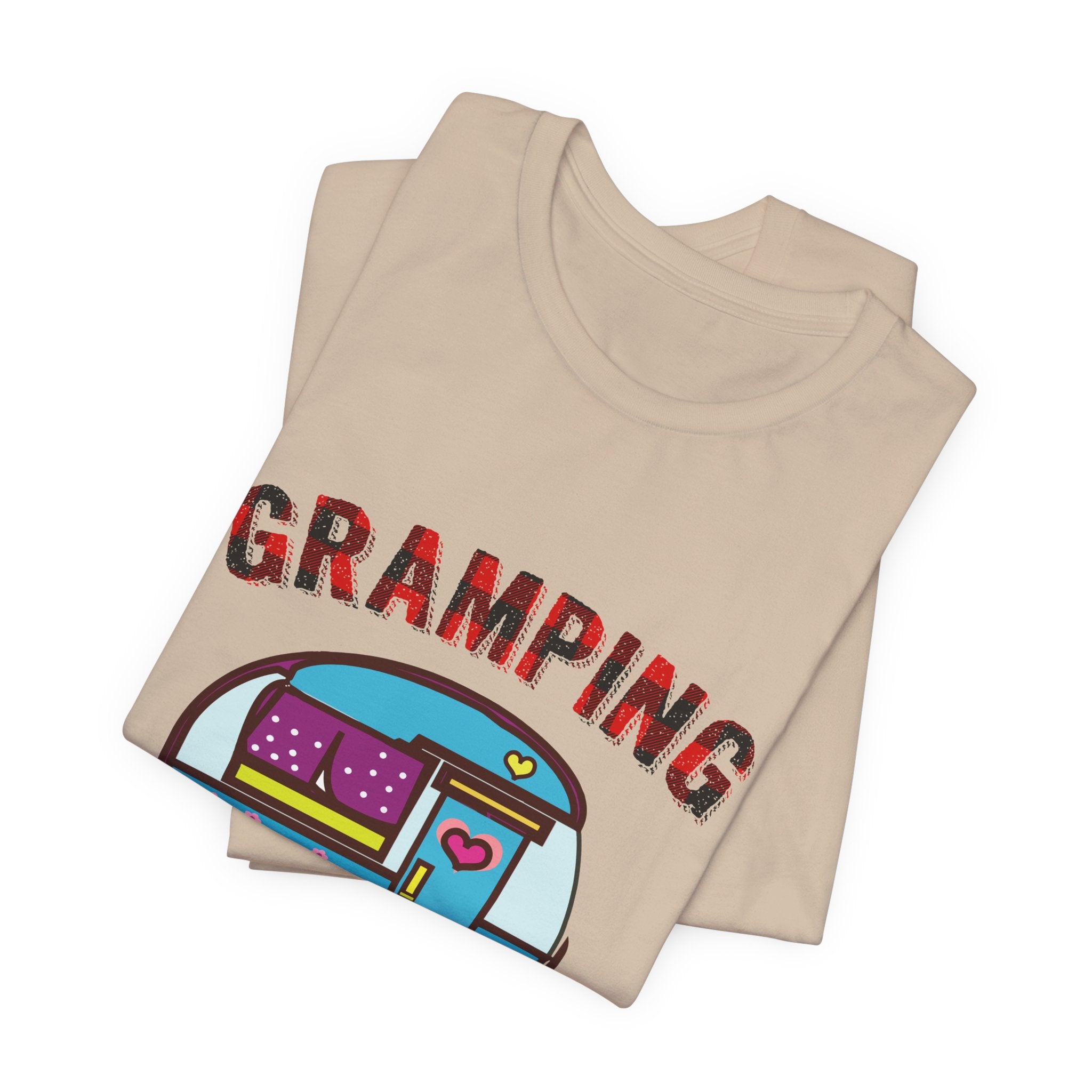 Gramping: Grandma & Grandkid Camping Partners T-Shirt | Family Camper Gift