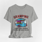 Gramping: Grandma & Grandkid Camping Partners T-Shirt | Family Camper Gift